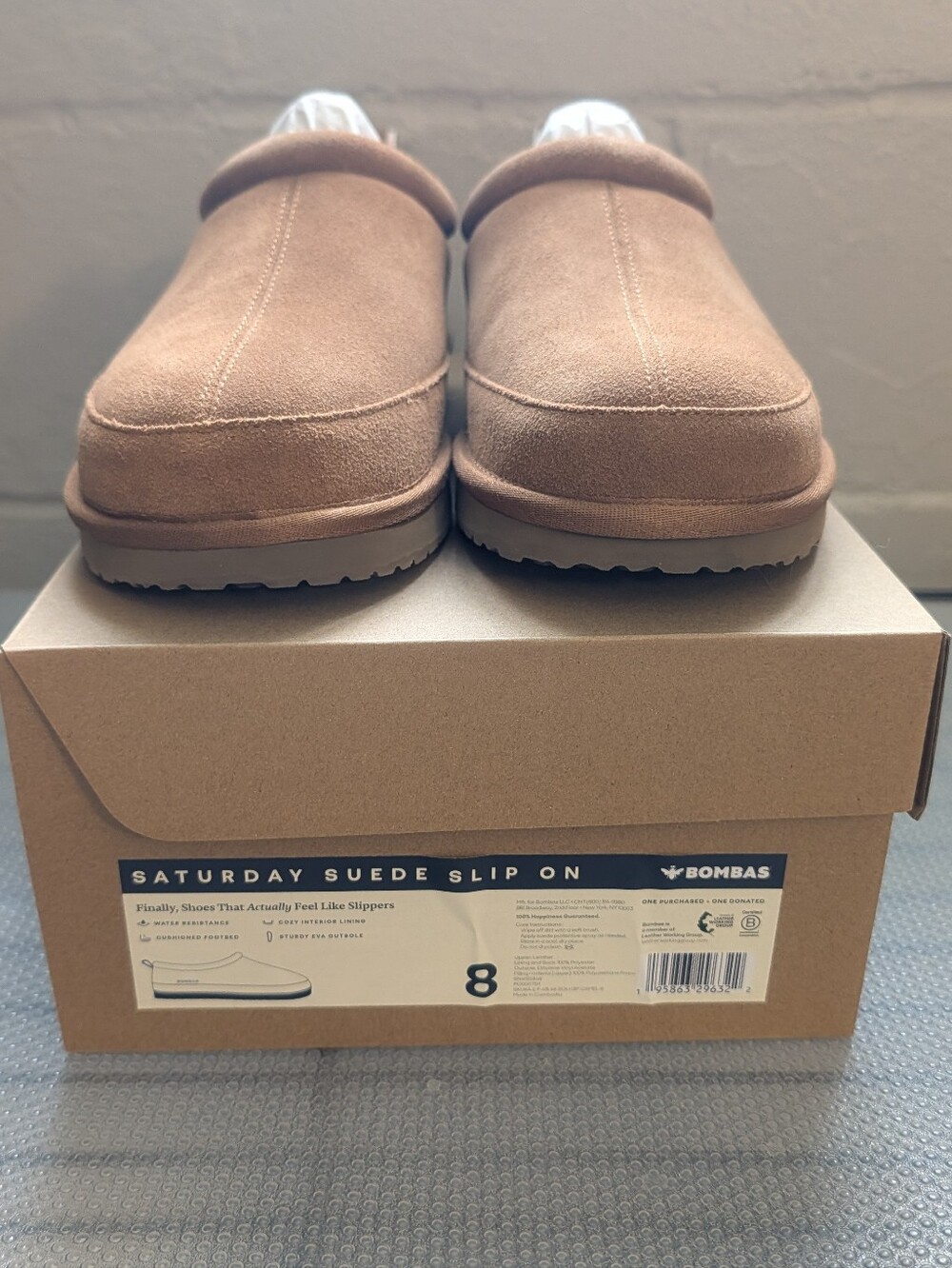 Bombas Saturday Slippers in Camel - Picture 6 of 9